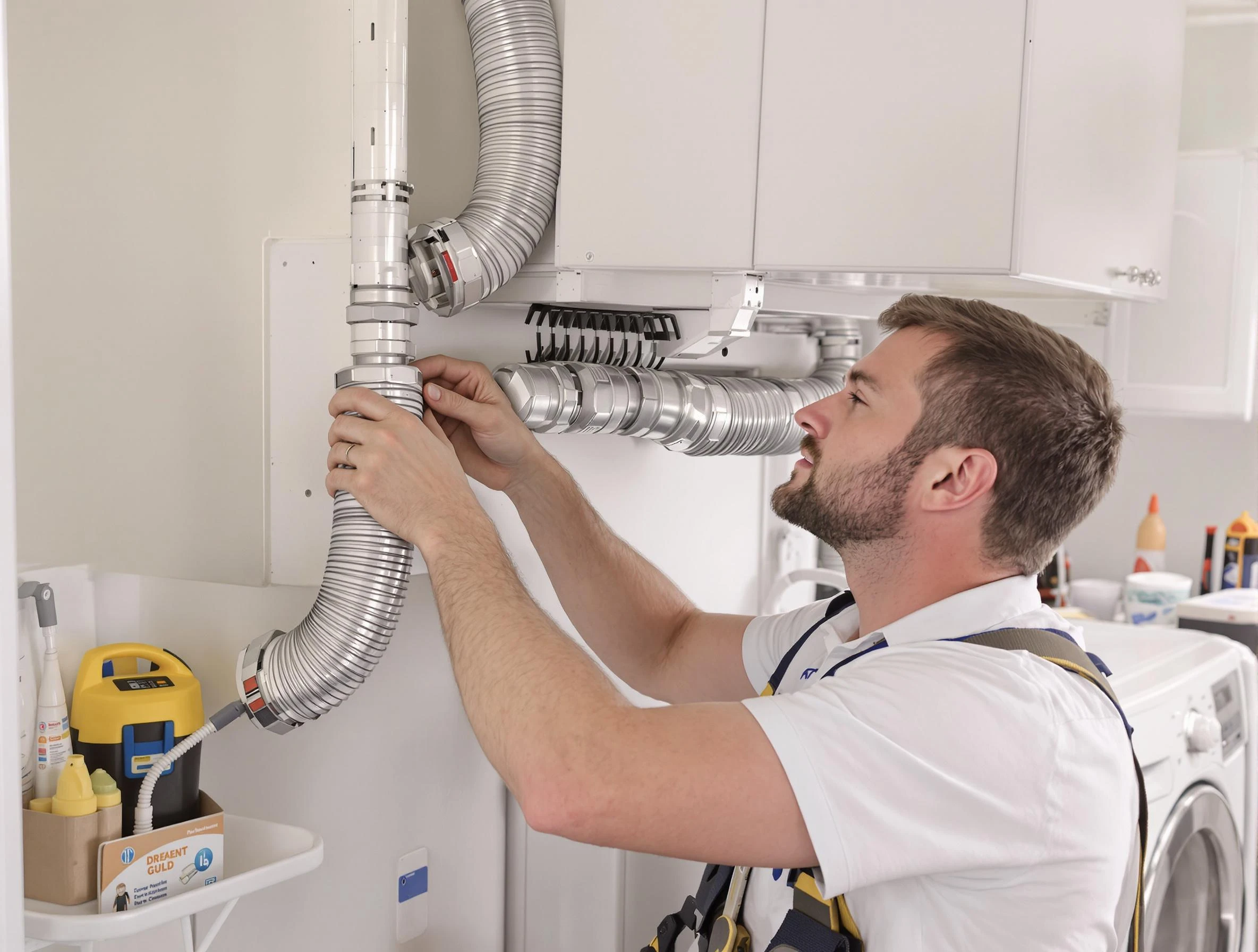 Professional dryer vent repair and installation by Anthem Dryer Vent Cleaning in Anthem