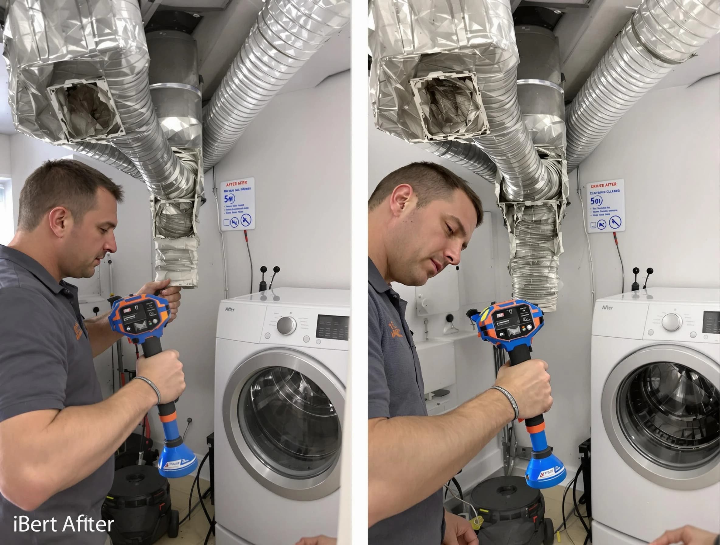 Professional clogged vent cleaning by Anthem Dryer Vent Cleaning in Anthem