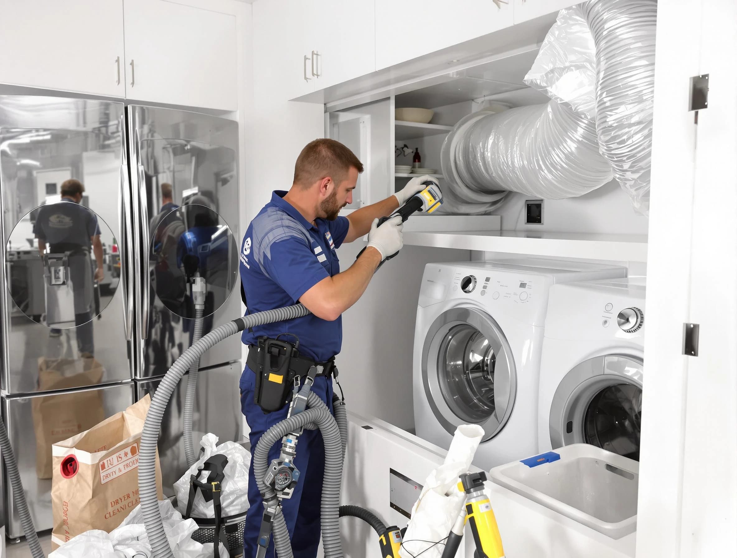 Professional duct cleaning by Anthem Dryer Vent Cleaning in Anthem
