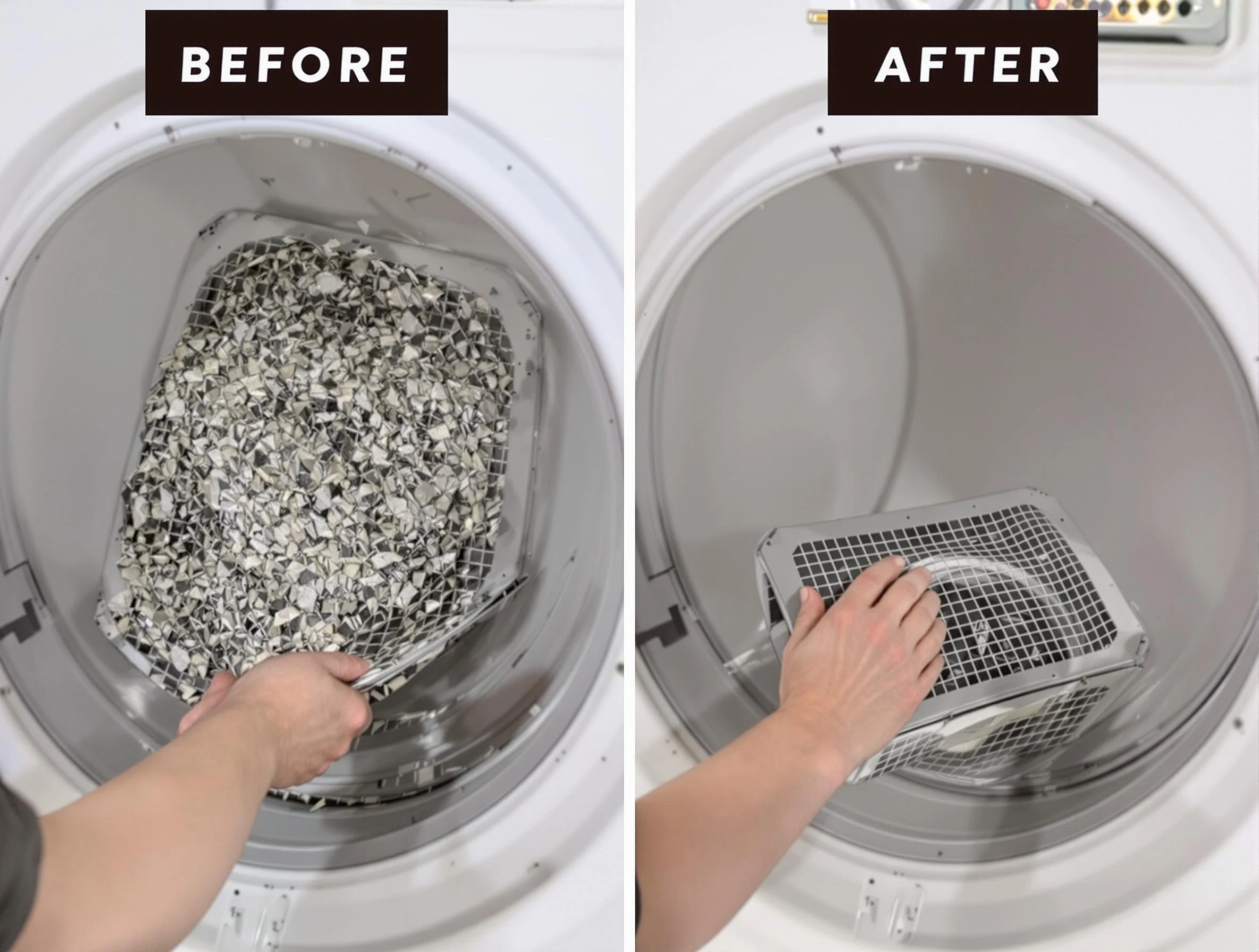 Professional lint trap cleaning by Anthem Dryer Vent Cleaning in Anthem